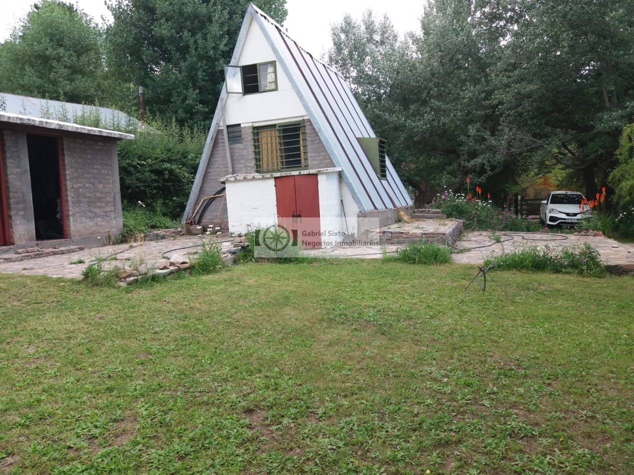 VENTA CABAÑA EL SALTO POTRERILLOS, EXCELENTE LUGAR Y ENTORNO.