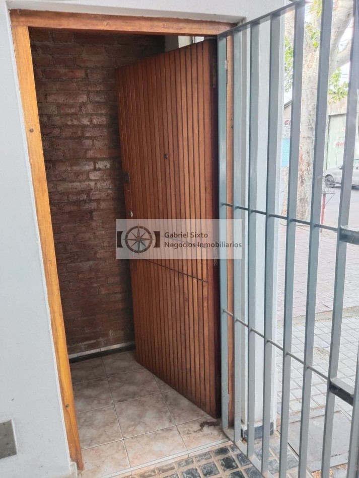 ALQUILER DEPTO GODOY CRUZ O HIGGINS Y PELLEGRINI 1 dorm amplio con balcones sin cochera 