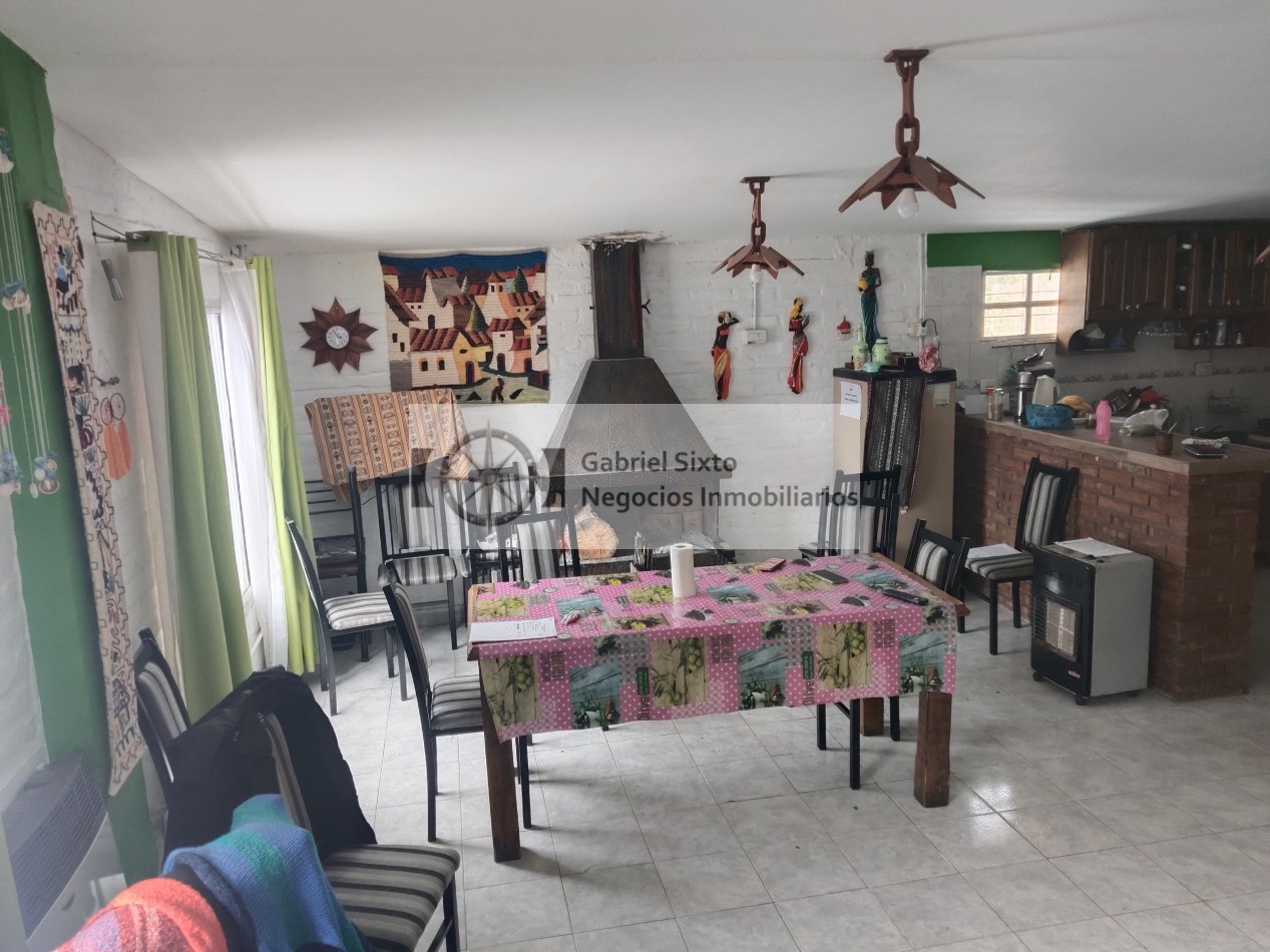 VENTA CABAÑA TODA DE MATERIAL (13 AÑOS ANTIGUEDAD) EL SALTO POTRERILLOS. AMOBLADA 