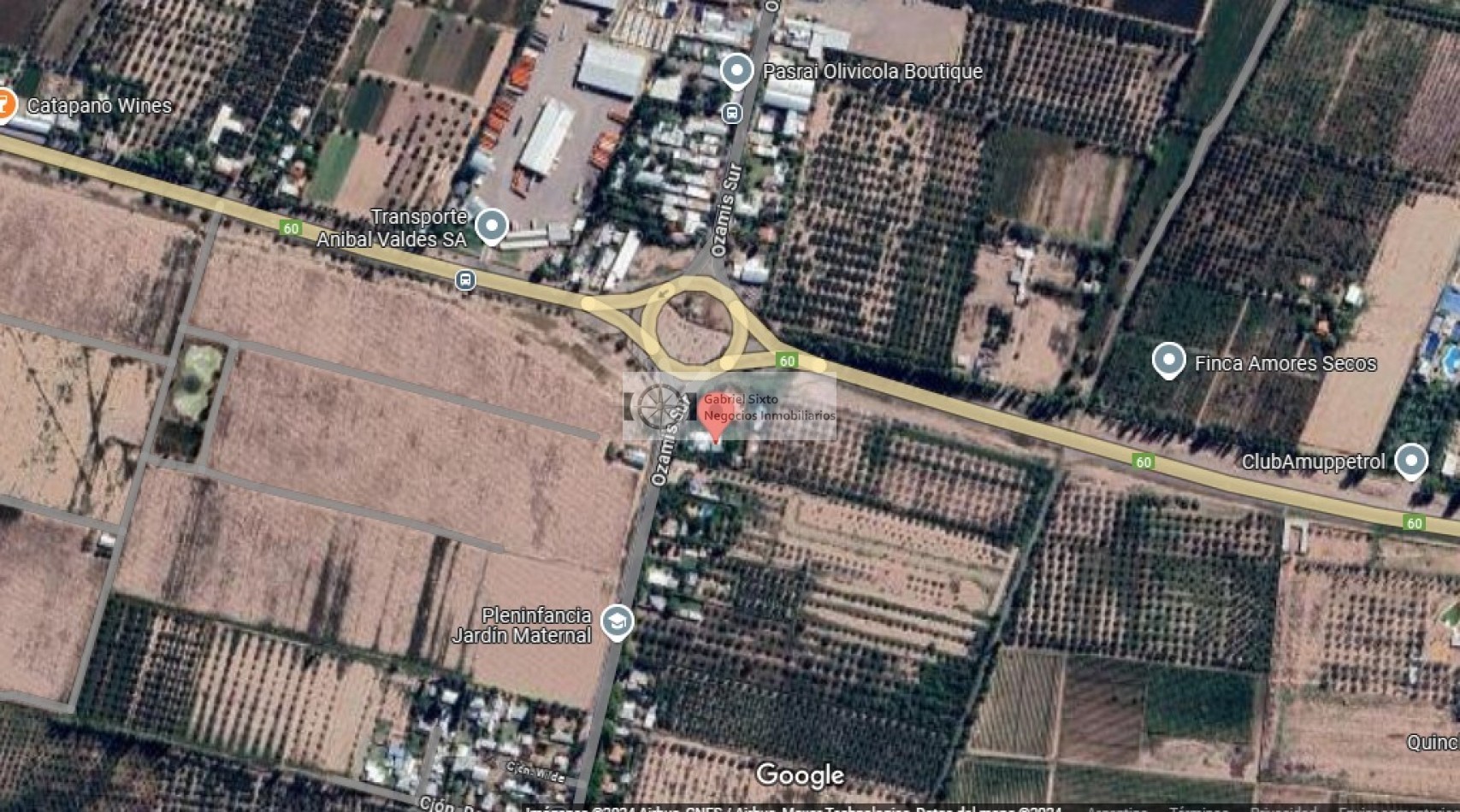OFERTA DE 3 LOTES B° PRIVADO PIEDRAS DEL SUR C/U 17.000 USD. Maipu Ozamis y Ruta 60