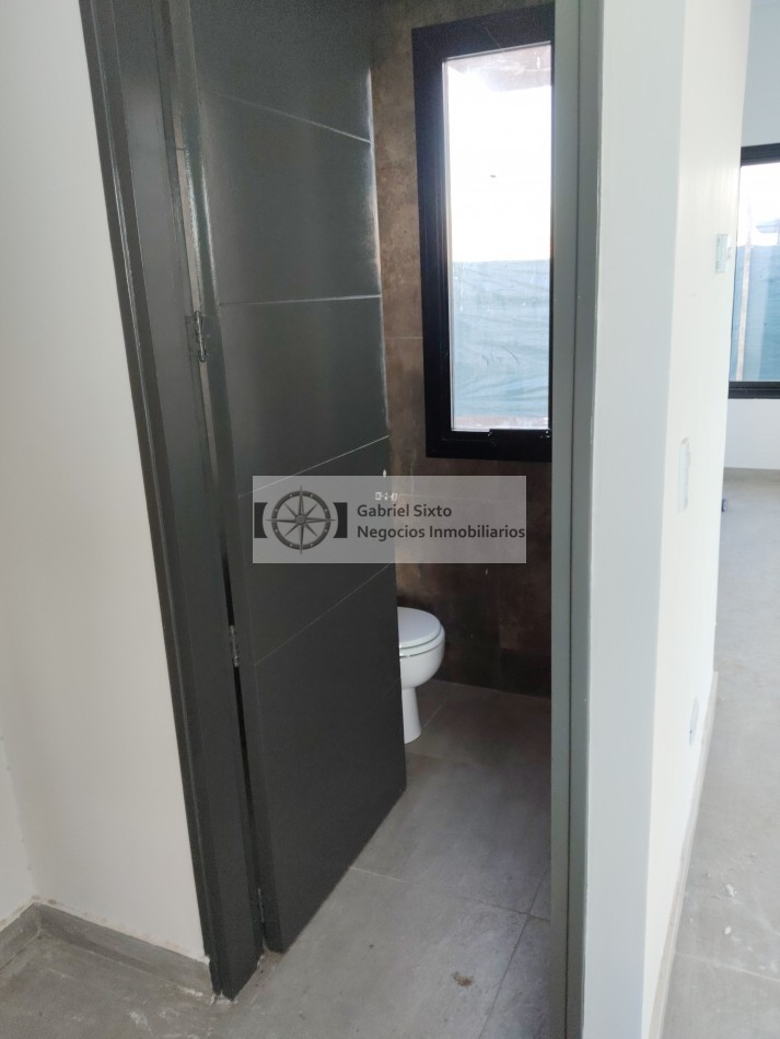VENTA CASA A ESTRENAR MAIPU B° PRIVADO L LUISA - 3 DORM, COCHERA DOBLE 3 BÑ TODO PLANTA BAJA